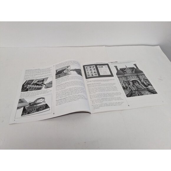 2005 Clue Mysteries Board Game Replacement Instructions & Casebook - Picture 5 of 5